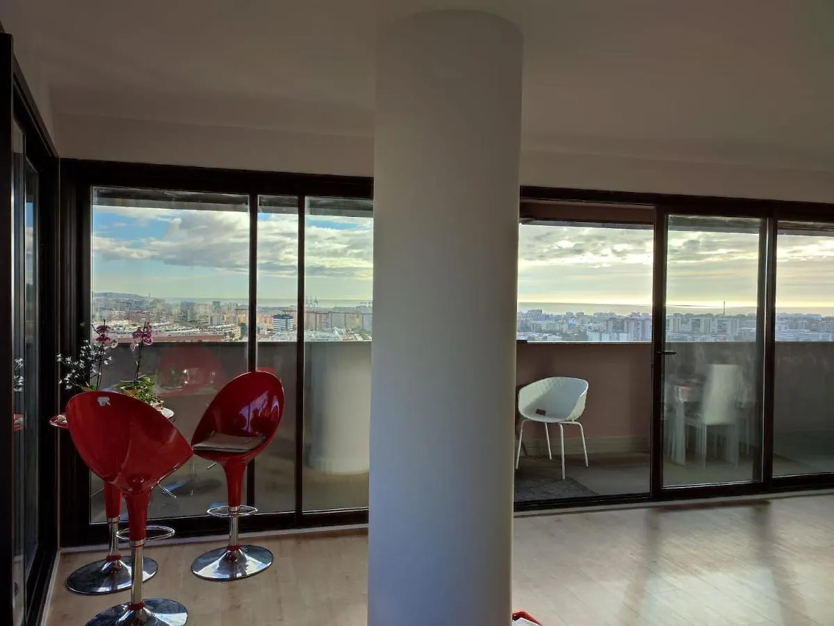 Espectacular apartamento con increíbles vistas Apartamento Málaga